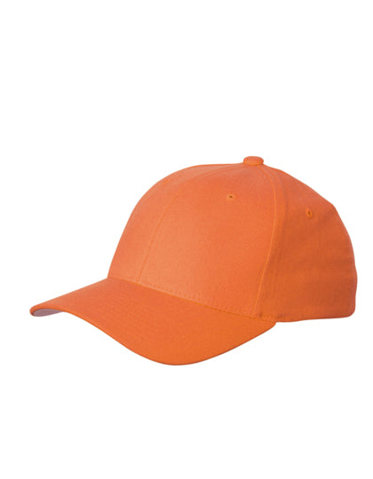 6 Panel Original Flexfit® Cap in Orange, Größe L/XL (58/59 cm)