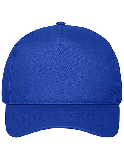 5 Panel Cap Bio Cotton in Royal, Größe One Size