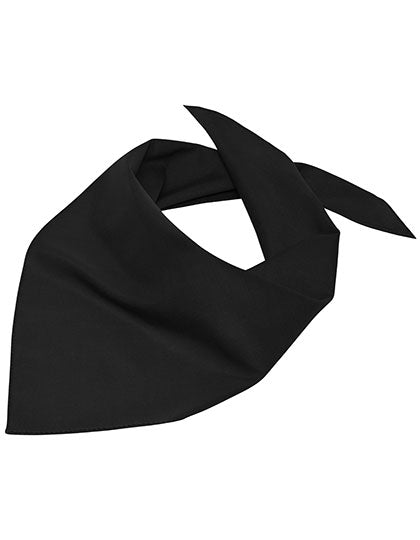 Triangular Scarf in Black, Größe One Size