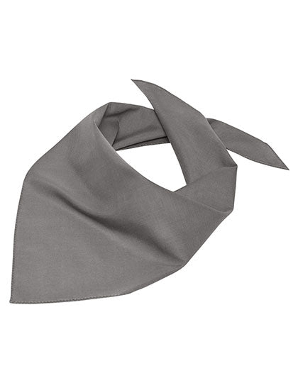 Triangular Scarf in Dark Grey, Größe One Size