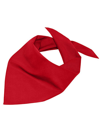 Triangular Scarf in Red, Größe One Size