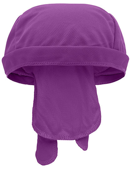 Functional Bandana Hat in Purple, Größe One Size