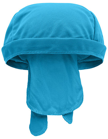 Functional Bandana Hat in Turquoise, Größe One Size