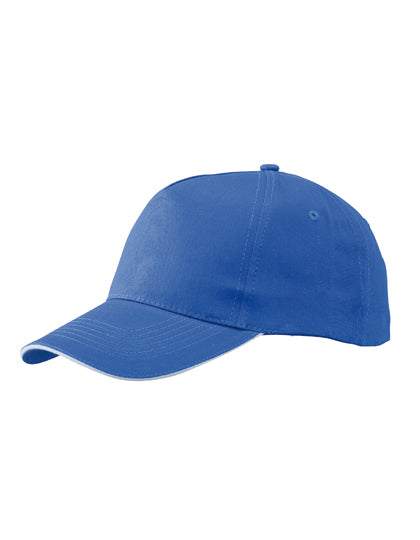 5 Panel Promo Sandwich Cap in Royal, Größe One Size