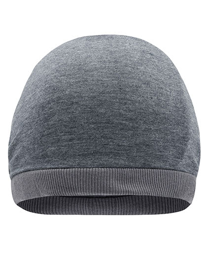 Heather Summer Beanie in Grey Heather, Größe One Size