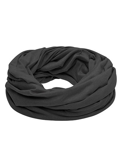 Heather Summer Loop-Scarf in Black Melange, Größe 75 x 80 cm