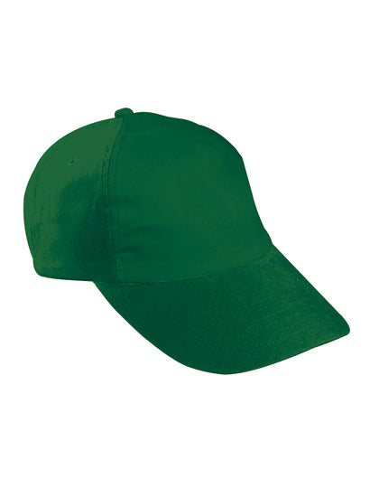 Kids´ 5-Panel Cap in Dark Green, Größe One Size