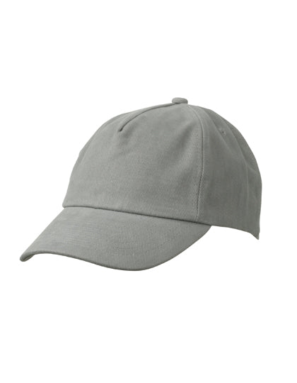 Kids´ 5-Panel Cap in Dark Grey, Größe One Size