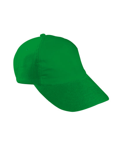 Kids´ 5-Panel Cap in Green, Größe One Size