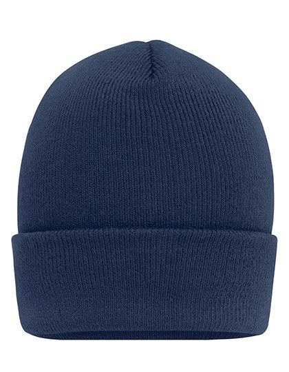 High Brim Beanie in Navy, Größe One Size