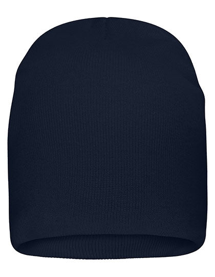 Bio Cotton Casual Beanie in Navy, Größe One Size