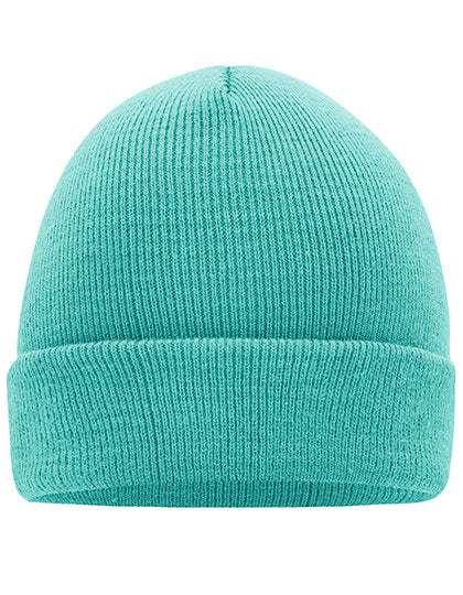 Knitted Cap in Mint, Größe One Size