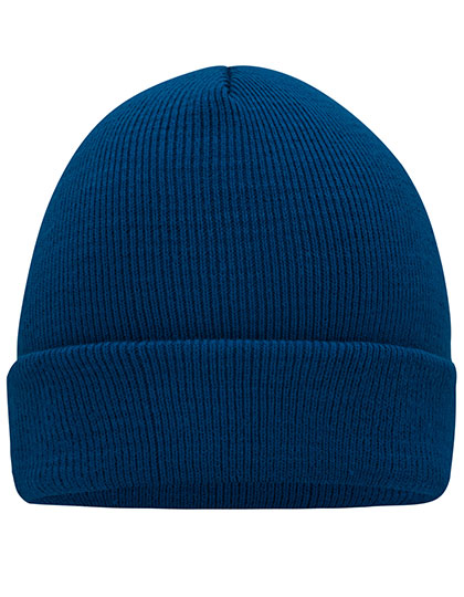 Knitted Cap in Navy, Größe One Size