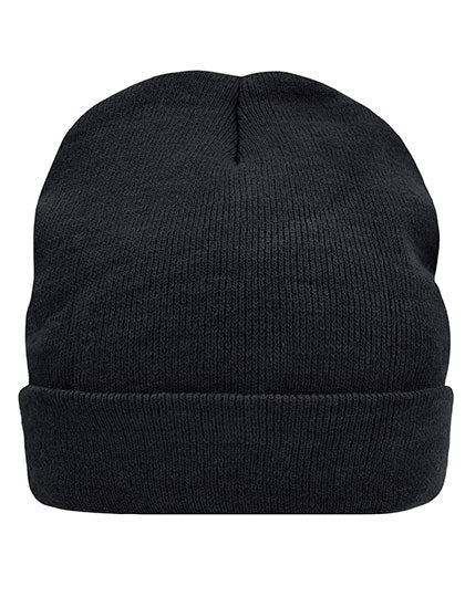 Knitted Cap Thinsulate™ in Black, Größe One Size