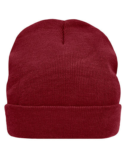 Knitted Cap Thinsulate™ in Burgundy, Größe One Size