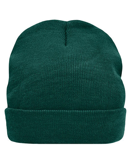 Knitted Cap Thinsulate™ in Dark Green, Größe One Size