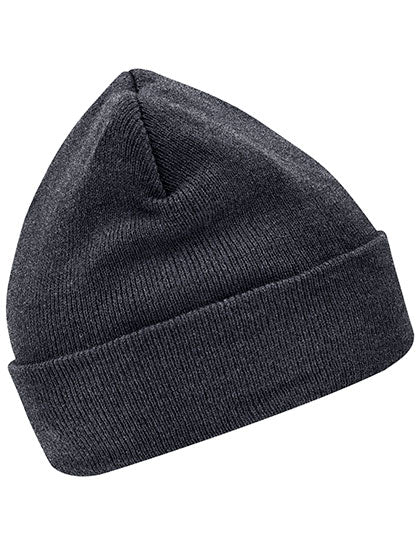 Knitted Cap Thinsulate™ in Dark Grey Melange, Größe One Size