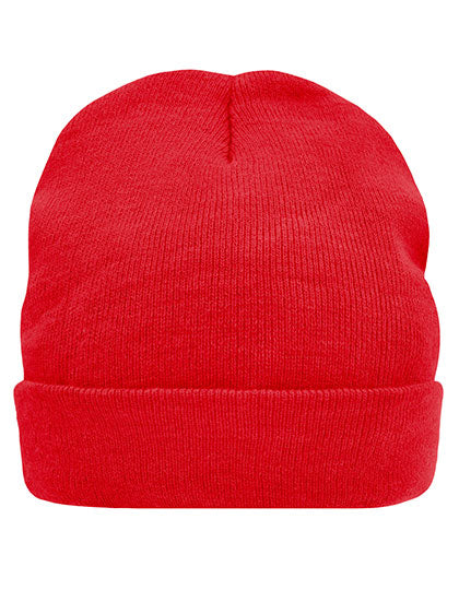 Knitted Cap Thinsulate™ in Red, Größe One Size