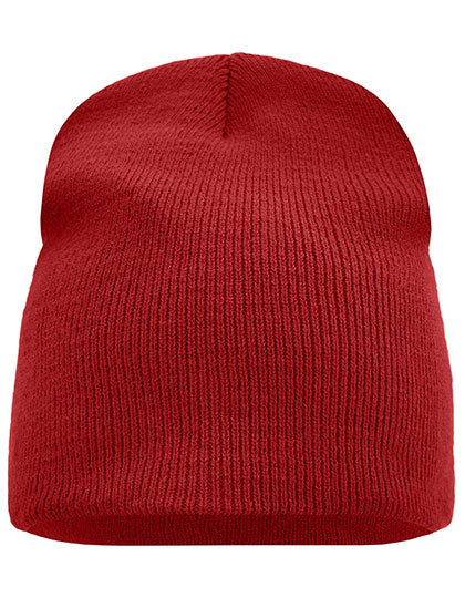 Beanie No. 1 in Burgundy, Größe One Size