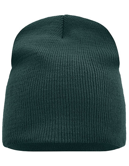 Beanie No. 1 in Dark Green, Größe One Size