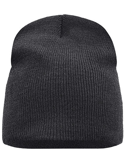 Beanie No. 1 in Grey Melange, Größe One Size