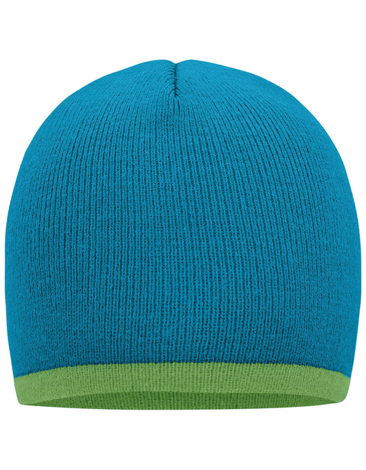 Beanie With Contrasting Border