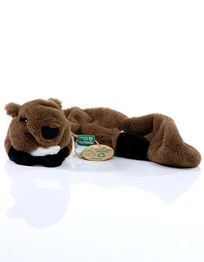 MiniFeet® Hundespielzeug RecycelBiber in Brown, Größe 59 cm
