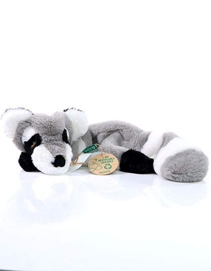 MiniFeet® Hundespielzeug RecycelWaschbär in Grey, Größe 59 cm