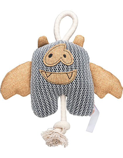 MiniFeet® Hundespielzeug Fledermaus in Grey, Größe One Size