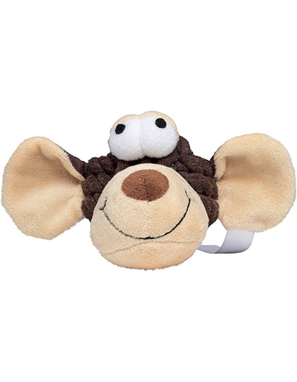 MiniFeet® Hundespielzeug Knotentier Affe in Brown, Größe One Size