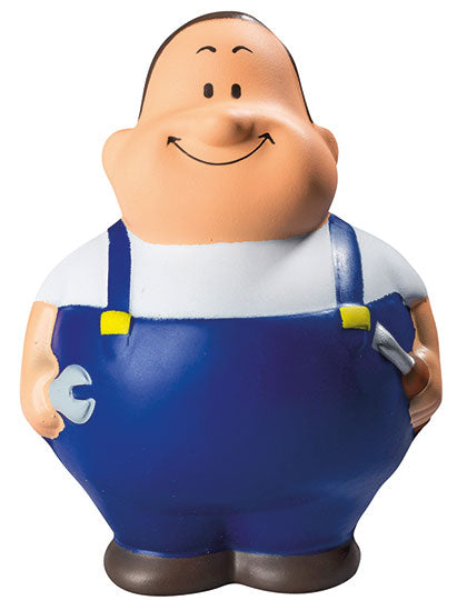 SQUEEZIES® Schrauber Bert®, Blau in Standard, Größe 10 cm