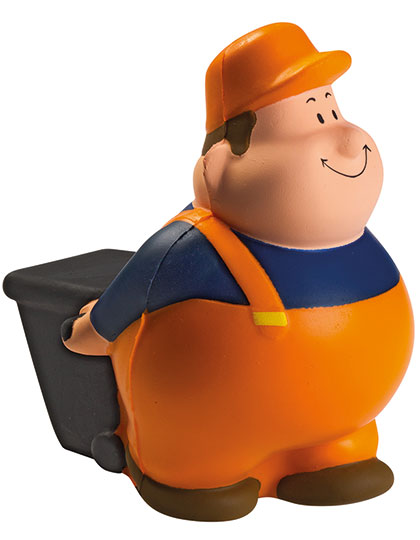 SQUEEZIES® Müllmann Bert® in Standard, Größe 10 cm