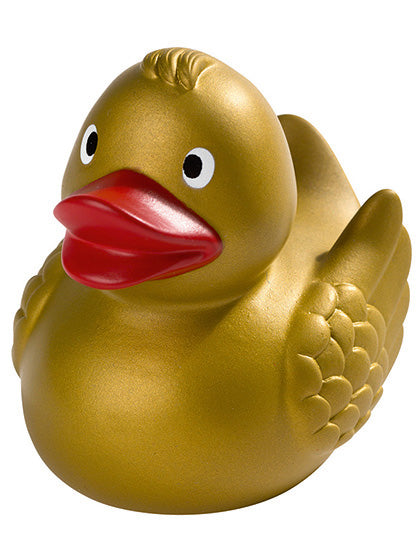 Schnabels® Quietsche-Ente in Gold, Größe 75 mm
