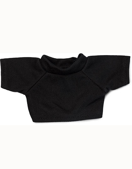Mini-T-Shirt in Black, Größe L (12x 22,5 cm)