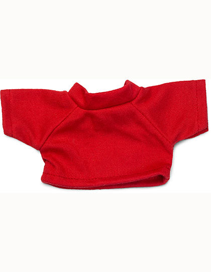 Mini-T-Shirt in Red, Größe L (12x 22,5 cm)