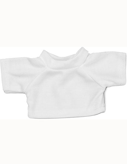 Mini-T-Shirt in White, Größe L (12x 22,5 cm)