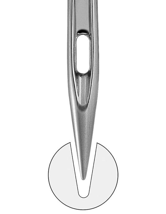 Nadeln 75er mit spitzer Spitze (100 Stück)