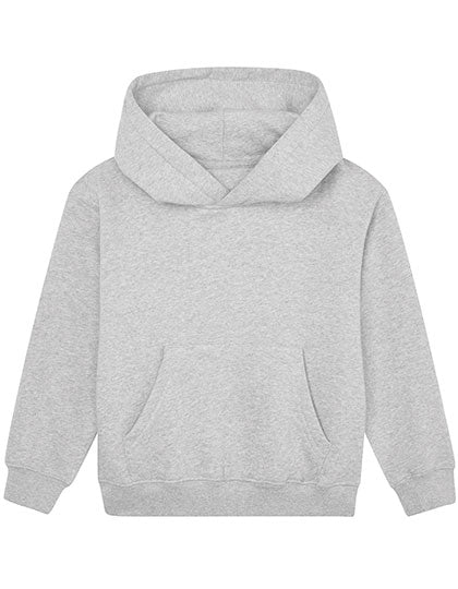 Kids´ Essential Hoodie in Heather Grey Melange, Größe 12+