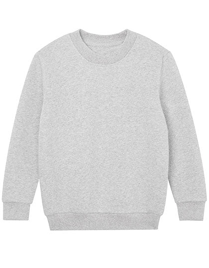 Kids´ Essential Sweatshirt in Heather Grey Melange, Größe 12+
