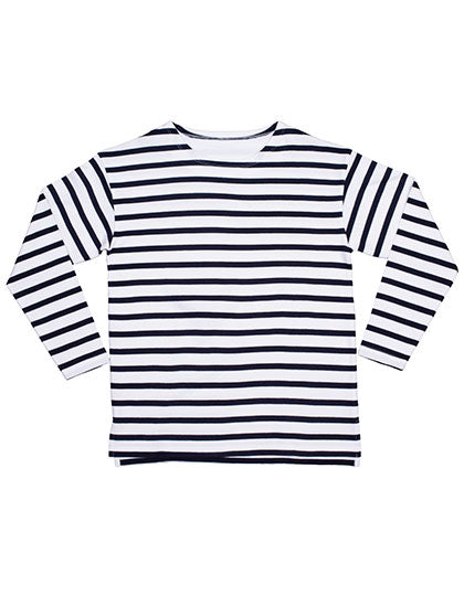 Kids´ Breton T in White, Größe 12+