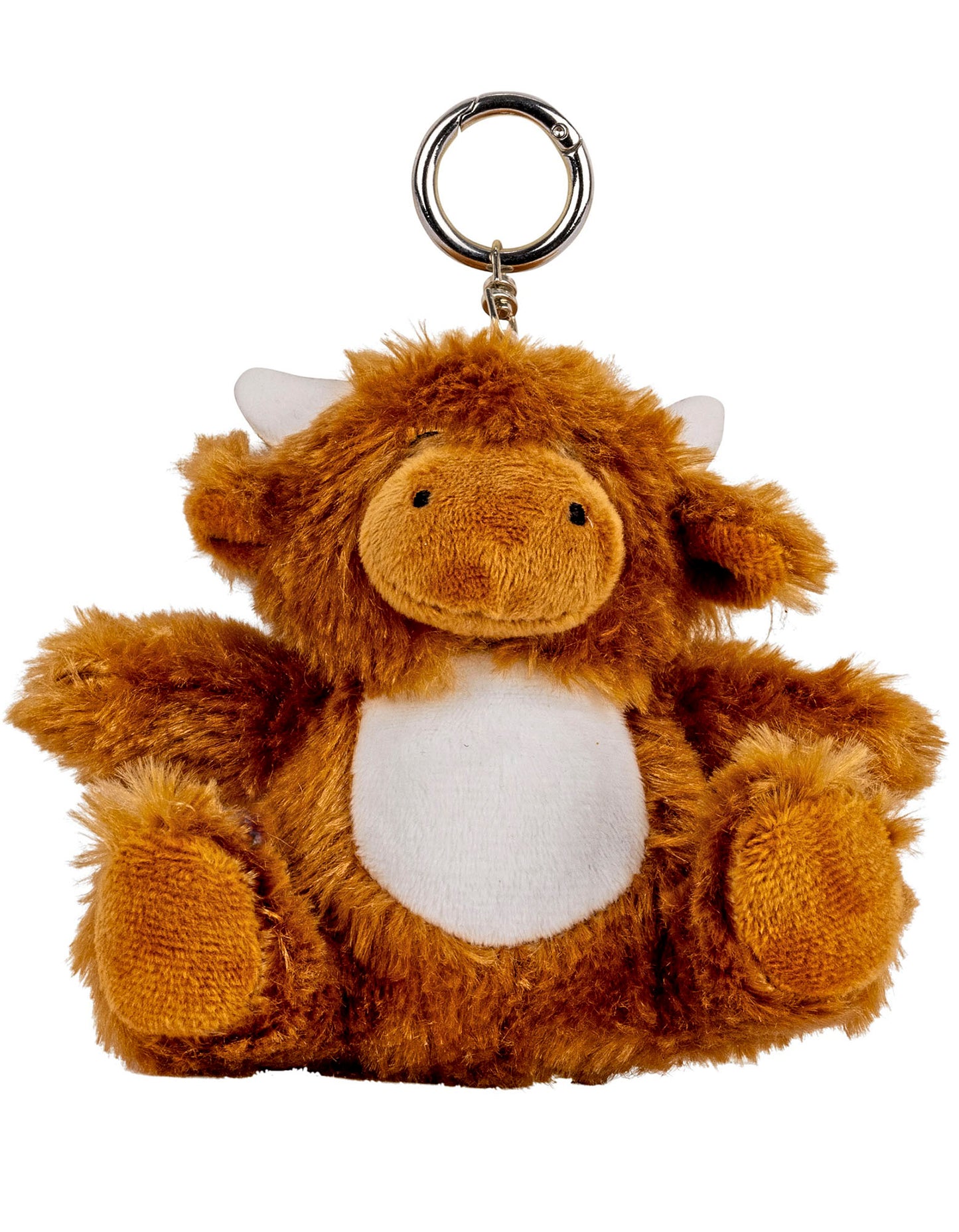 Highland Cow Key Ring