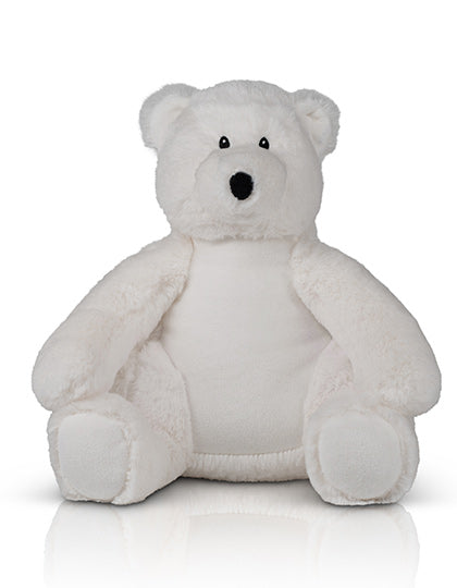 Print Me Eco Polar Bear in White, Größe M