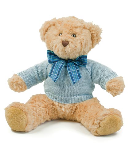 Teddy Jumper in Baby Blue, Größe M