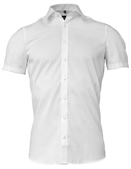 Men´s Shirt Body Fit Extra Long Sleeve in White, Größe 43