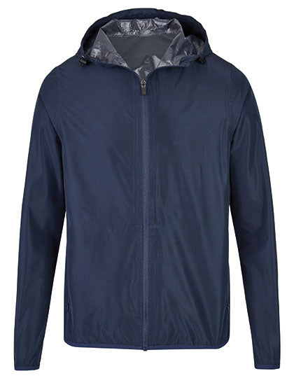 my mate - Unisex Hooded Windbreaker in Navy, Größe 3XL
