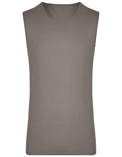my mate - Men´s Tank Top in Grey Solid, Größe 3XL