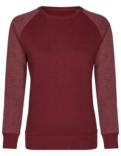my mate - Ladies´ Crew Neck Sweat in Burgundy, Größe XXL