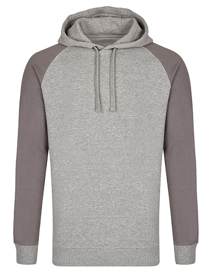 my mate - Men´s No Pocket Hoody in Heather Grey, Größe 3XL