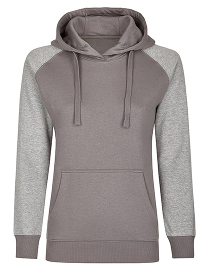 my mate - Ladies´ Hoody in Grey Solid, Größe XXL