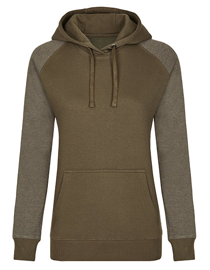 my mate - Ladies´ Hoody in Olive, Größe XXL
